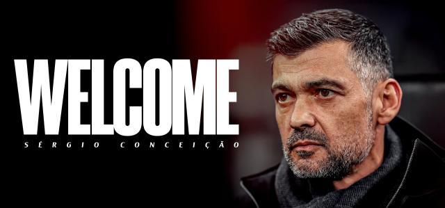 官方：孔塞桑出任AC米兰主帅 双方签约至2026年